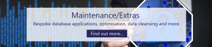 database applications data cleansing Sheffield